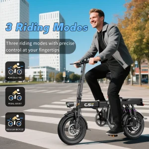 Adults Teen-Folding Electric Bicycle