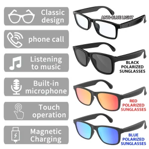 New Smart Wireless Bluetooth Glasses