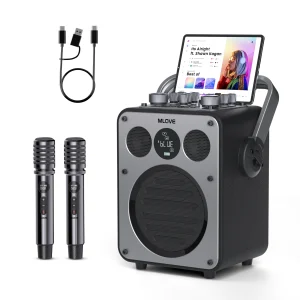 MLOVE D5 Professional Karaoke Machine