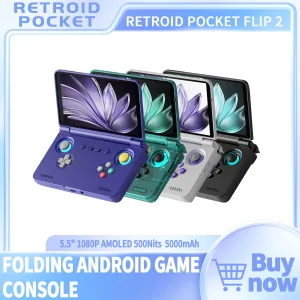 2025 Retroid Pocket Flip2 Game Console