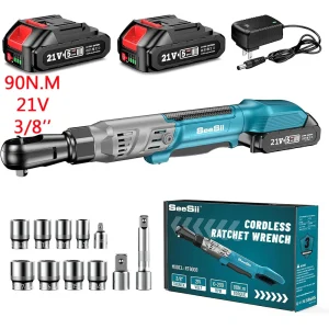 Seesii 6.3'' Extended Electric Ratchet Wrench